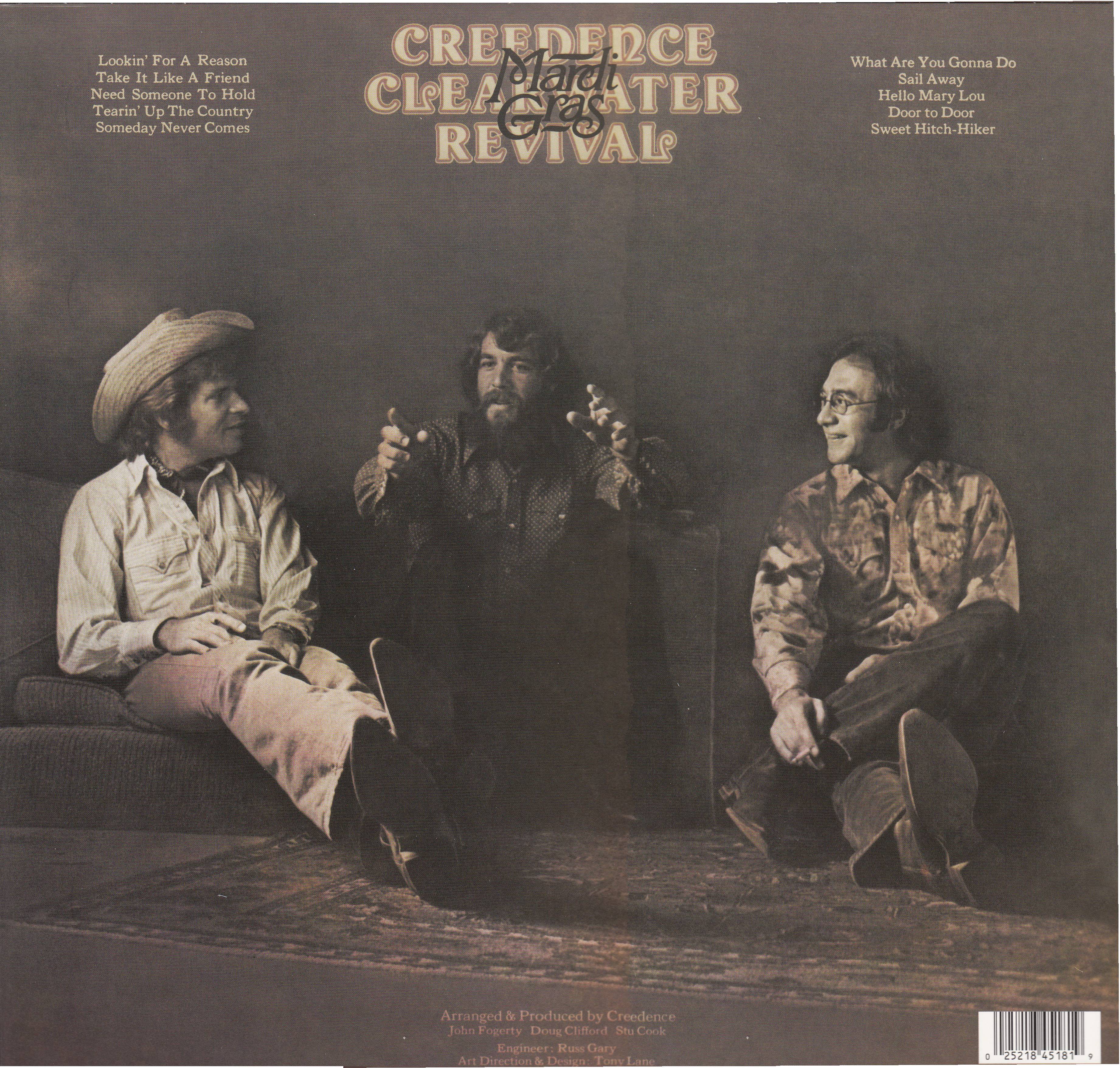 Creedence Clearwater Revival Mardi Gras [lp ak Uk]